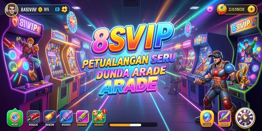 Tampilan penuh aksi dari gameplay seru 8SVIP.