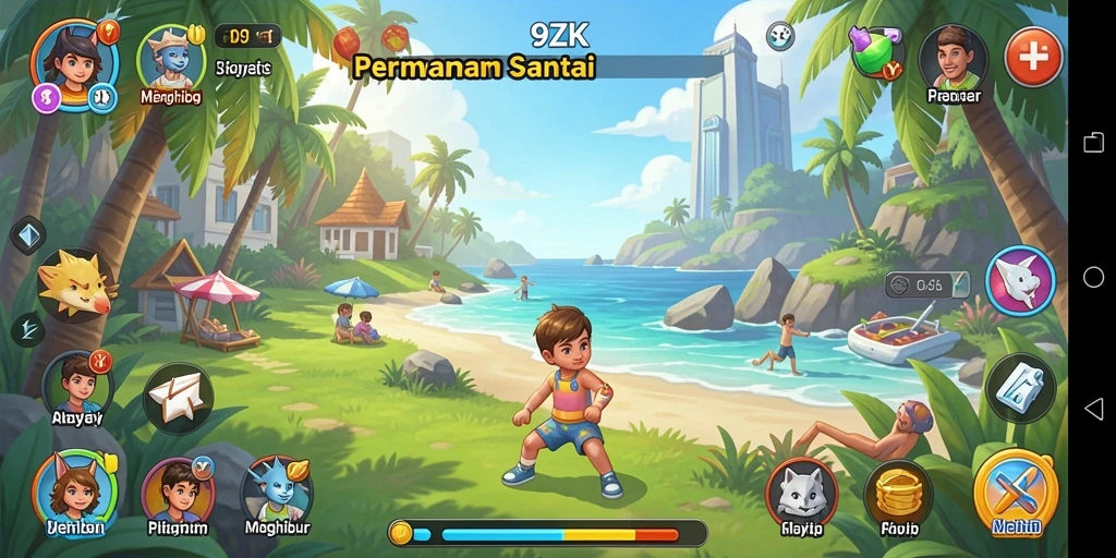 Tampilan gameplay <strong>9ZK</strong> yang mengasyikkan dan penuh warna.