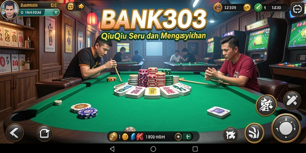 Gameplay QiuQiu yang seru dan menantang di BANK303.