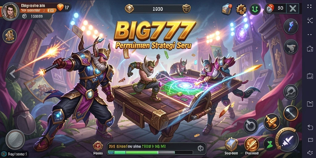 Tampilan gameplay menarik dari BIG777 yang penuh strategi.