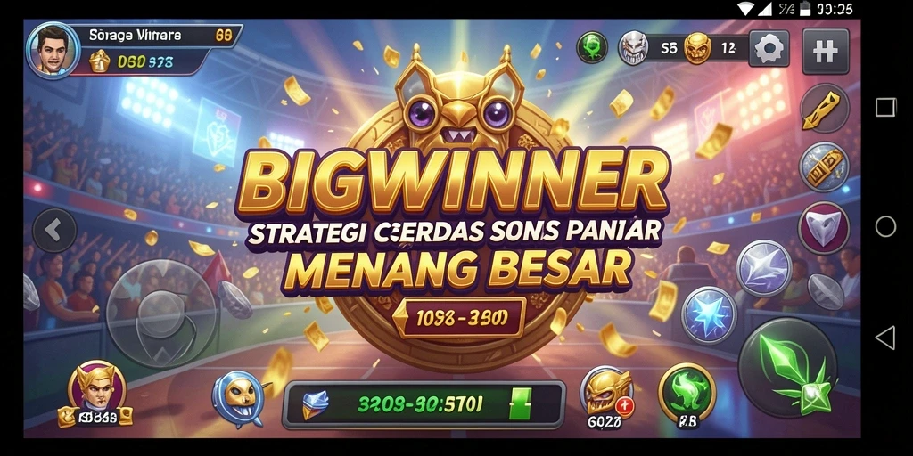 Tampilan gameplay <strong>BIGWINNER</strong> yang menarik dan penuh strategi.
