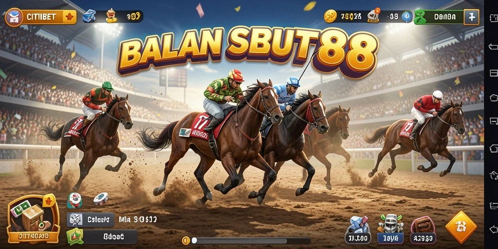 Tampilan menegangkan dari balapan di CITIBET88, full action!