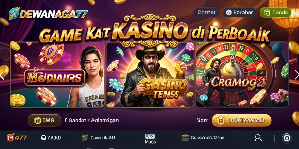 Tampilan gameplay seru dan menarik dari DEWANAGA77.