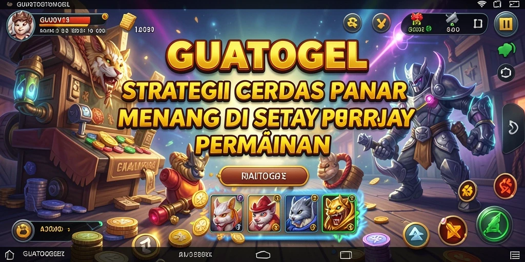 Tangkapan layar permainan GUATOGEL menampilkan aksi strategi yang mendebarkan.