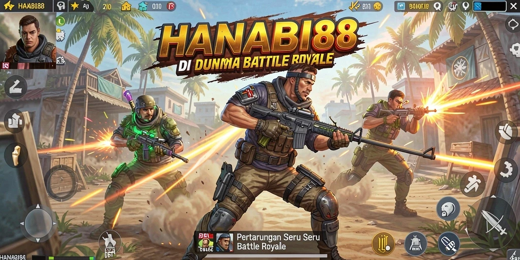 Gameplay seru di HANABI88 dengan aksi pertempuran yang mendebarkan.