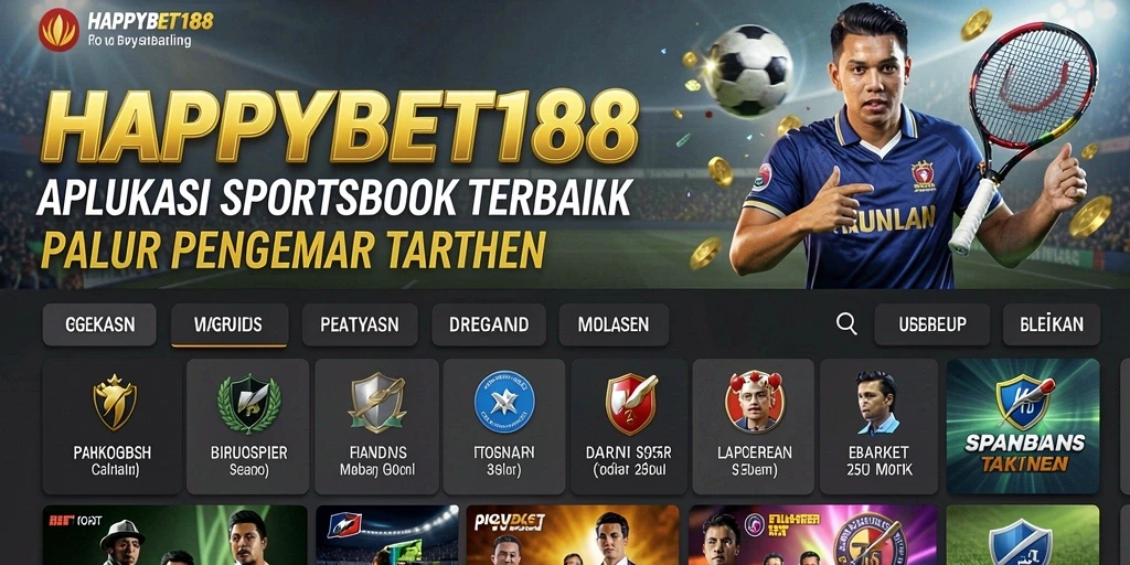 Tampilan menarik dari gameplay <strong>HAPPYBET188</strong> di Sportsbook.