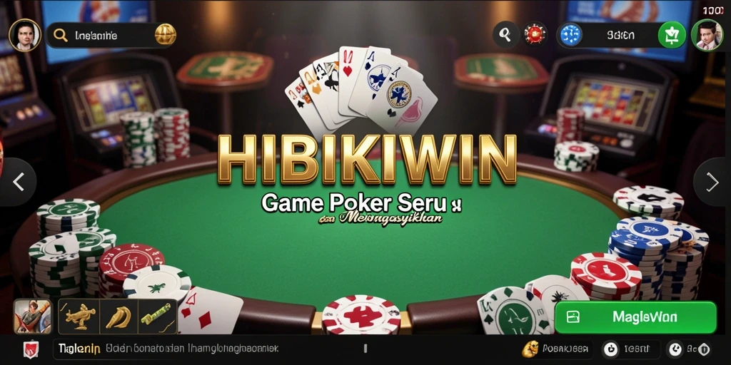 Tampilan gameplay HIBIKIWIN yang seru dan menegangkan.