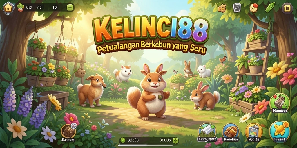 Tampilan gameplay yang menarik dan interaktif dari KELINCI88.