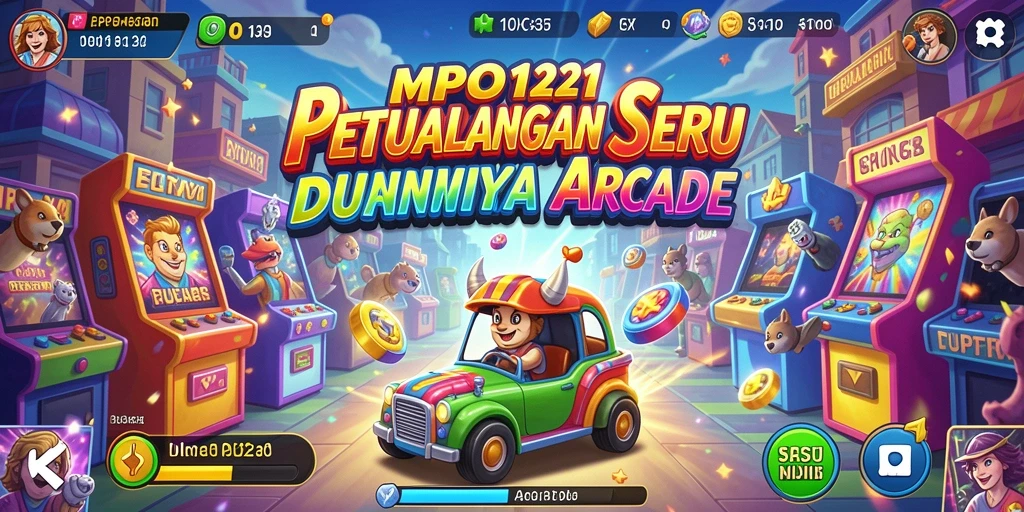 Tampilan gameplay MPO1221 yang menakjubkan di dunia Arcade.