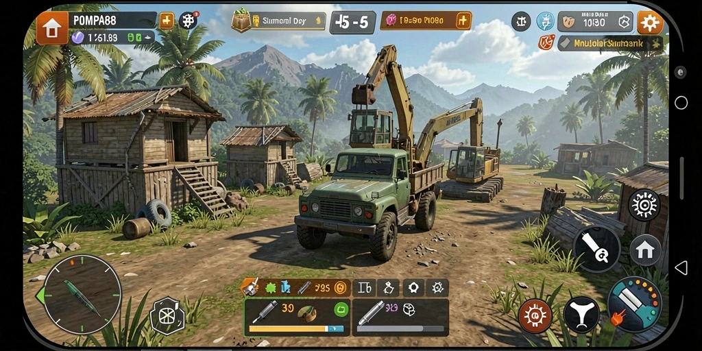 Screenshot gameplay POMPA88 menampilkan grafis menarik dan antarmuka yang ramah pengguna.