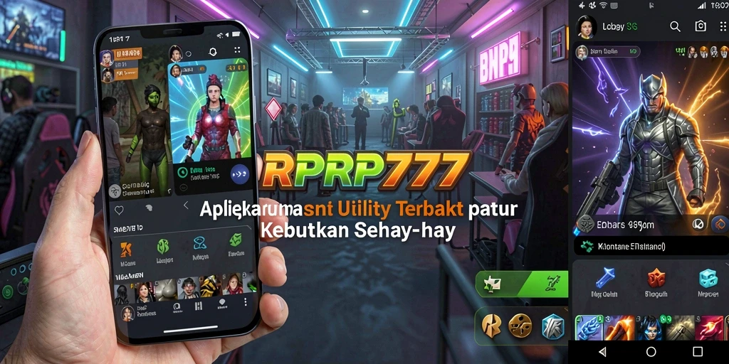 Tampilan antarmuka RPRP777 yang intuitif dan menarik.