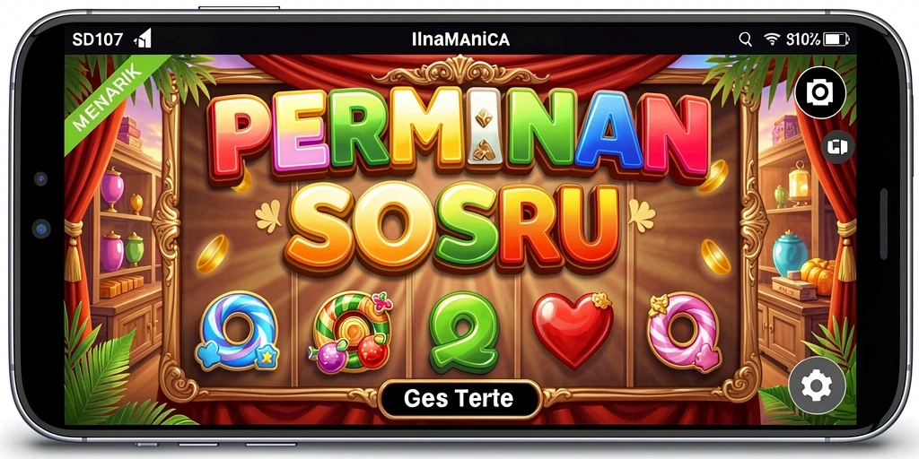 Screenshot gameplay Slot SD107 yang menarik dan seru.