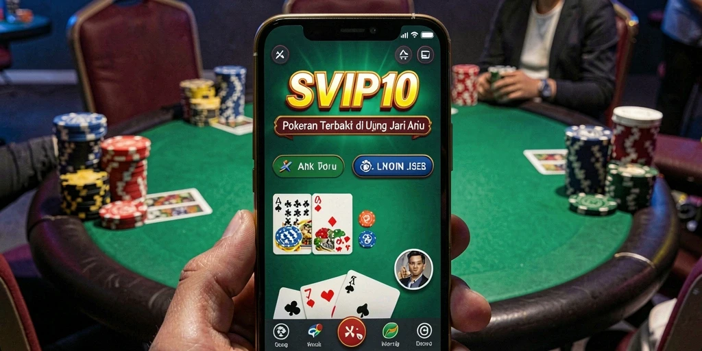 Tampilan menangkap momen seru saat bermain Poker di SVIP10.