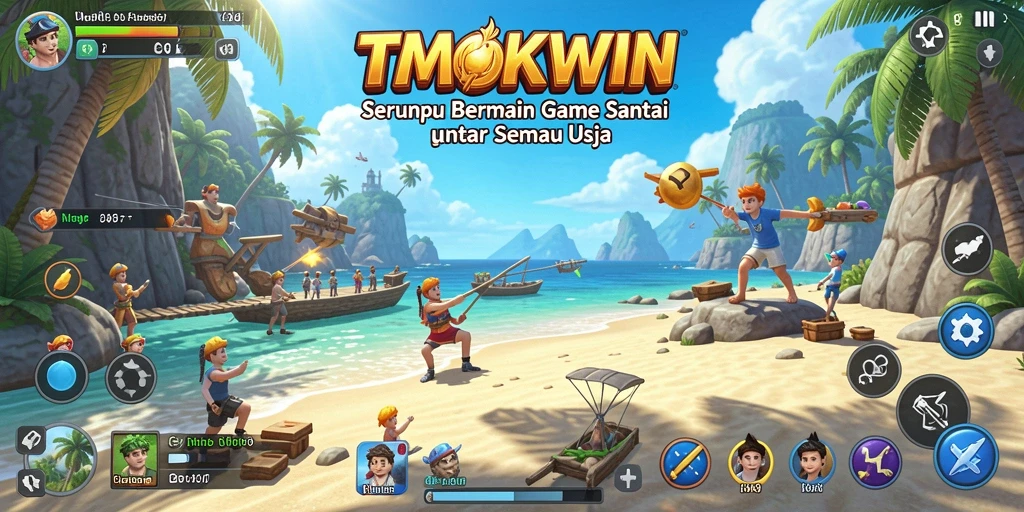 Screenshot menampilkan gameplay santai TMOKWIN yang menarik.