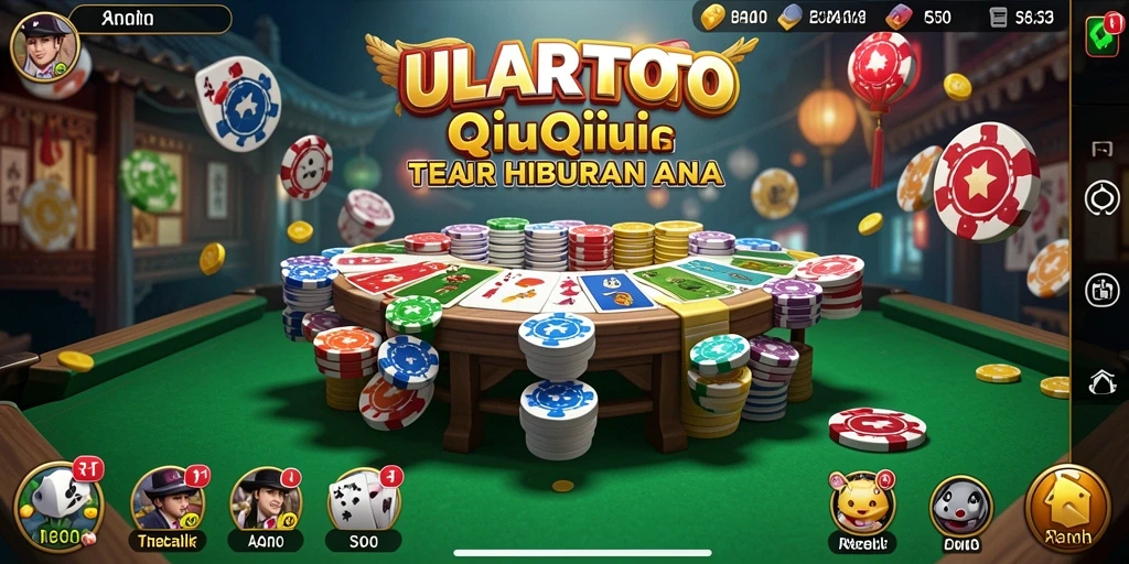 Screenshot ULARTOTO menampilkan gameplay QiuQiu yang seru dan menarik.