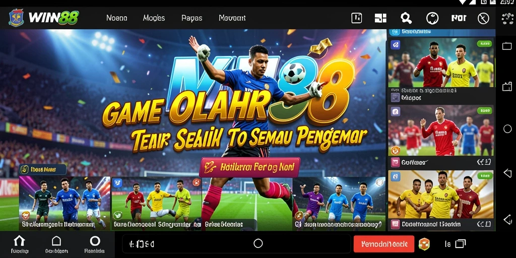 Tampilan screenshot WIN88 menunjukkan keseruan gameplay olahraga yang menantang.